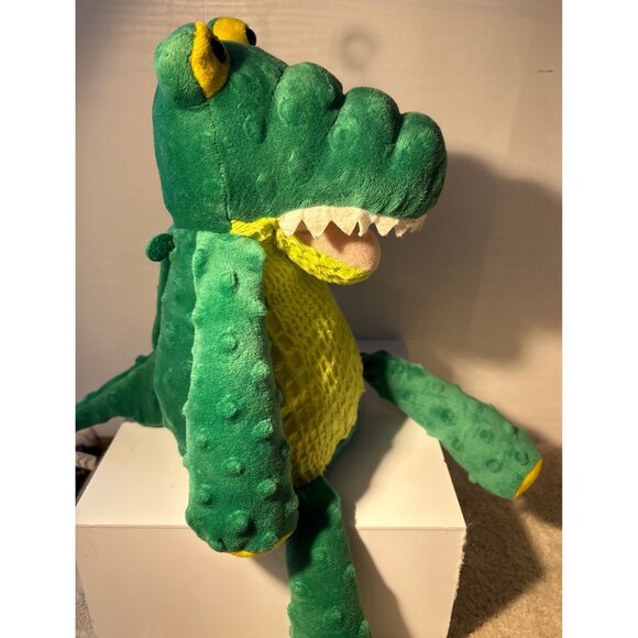 Scentsy Buddy Croc Plush Toy Alligator Green & Yellow 2014 - Picture 3 of 8
